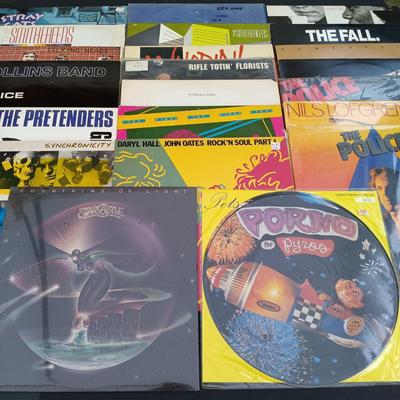 LOT 223: Classic Albums - Limited Edition Picture Disc, Daryl Hall and John Oates, The Pretenders, The Police, Stray Cats and More