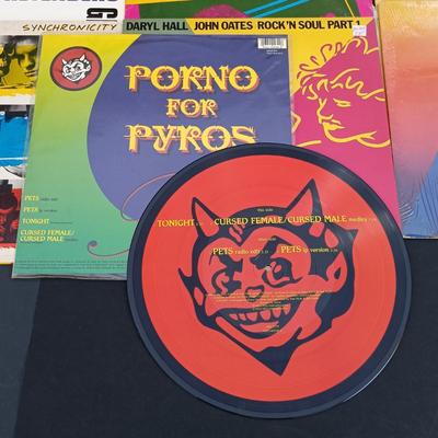 LOT 223: Classic Albums - Limited Edition Picture Disc, Daryl Hall and John Oates, The Pretenders, The Police, Stray Cats and More