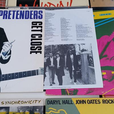 LOT 223: Classic Albums - Limited Edition Picture Disc, Daryl Hall and John Oates, The Pretenders, The Police, Stray Cats and More