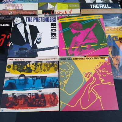 LOT 223: Classic Albums - Limited Edition Picture Disc, Daryl Hall and John Oates, The Pretenders, The Police, Stray Cats and More