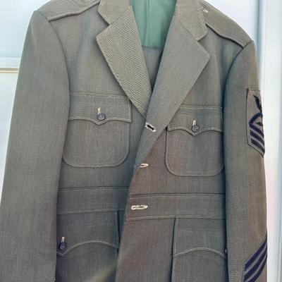 US NAVY UNIFORM OFFICER DRESS GREEN JACKET