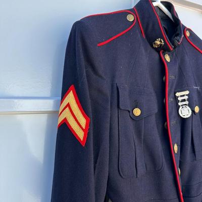 MARINE CORPS DRESS BLUE