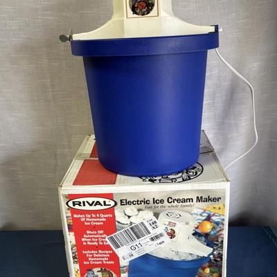 Rival 4 Qt Ice Cream Maker
