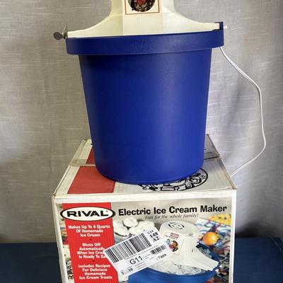 Rival 4 Qt Ice Cream Maker