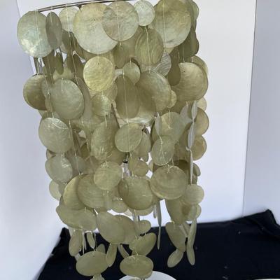 Unique Capiz Shell Table Lamp