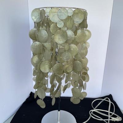 Unique Capiz Shell Table Lamp