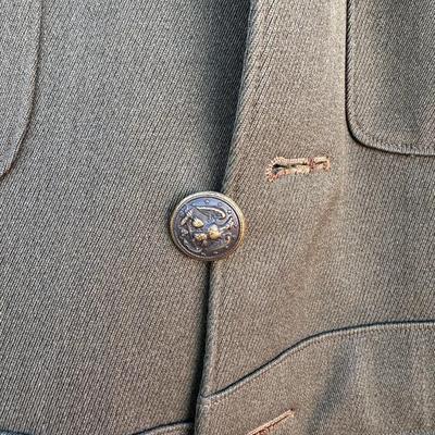 VINTAGE U.S. NAVY OFFICERS AVIATION GREEN JACKET