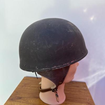 VINTAGE WWII BRITISH MKI DISPATCH RIDERS HELMET