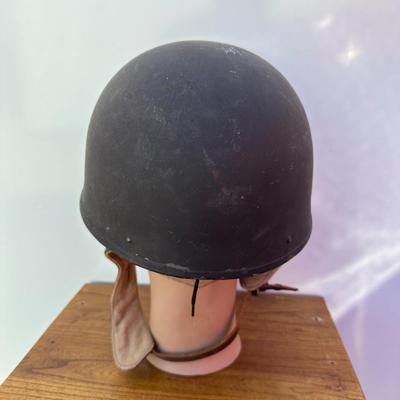 VINTAGE WWII BRITISH MKI DISPATCH RIDERS HELMET