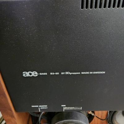 Audio Pro Ace Bass B2-50 BY3Dgruppen Sweden Powered Subwoofer