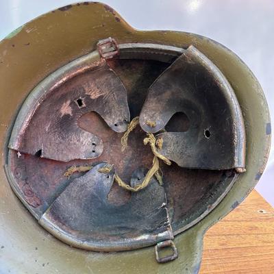 VINTAGE SPANISH ARMY HELMET