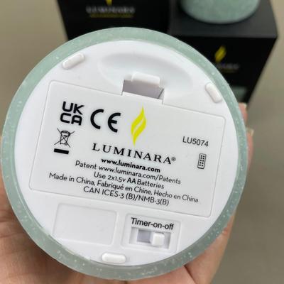 2 New in Boxes Luminara Candles with Remote