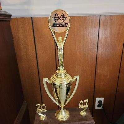 Collection of Car Racing and Car Shows Trophies