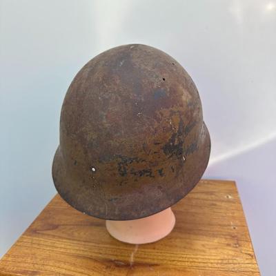 VINTAGE JAPANESE IMPERIAL NAVAL LANDING FORCES HELMET