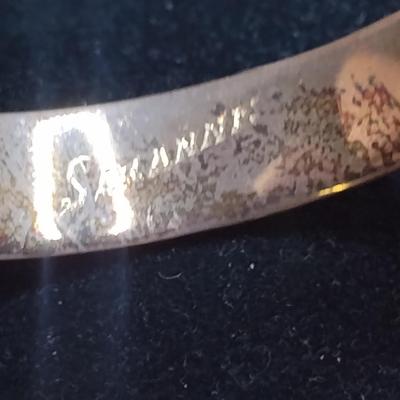 Pair of Sterling Silver Bangles- Approx Total Weight 26.9 Grams (#77)