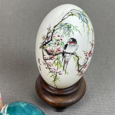 Large Collection of Ukranian and Hand Decorated Eggs