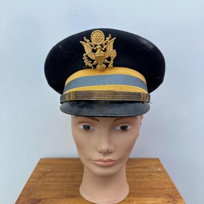 VINTAGE U.S. ARMY OFFICERS DRESS BLUES CAP