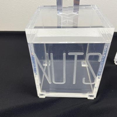 3 Acrylic Boxes with Lids