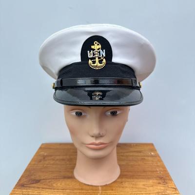 VINTAGE U.S. NAVY CHIEF PETTY OFFICER CAP