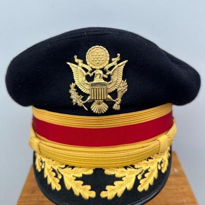 VINTAGE U.S. ARMY OFFICERS SERVICE CAP