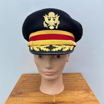 VINTAGE U.S. ARMY OFFICERS SERVICE CAP