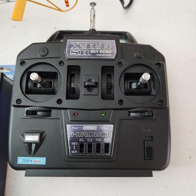 2 Hirbo X.R.B. SR Lama Sky Robo R/C Helicopters with Extras