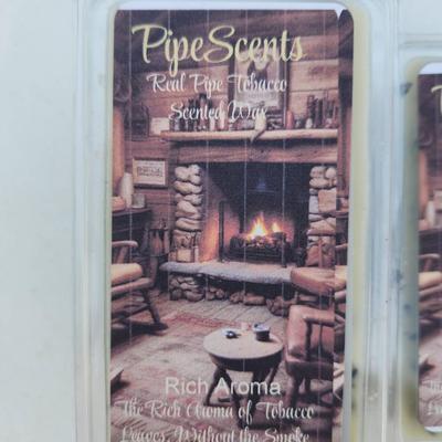 Sale Photo Thumbnail #318: Homemade wax incense packs, featuring a rich pipe tobacco aroma without actual combustion. Crafted with real pipe tobacco for an authentic scent. Comes in divided wax melts, easy to use in standard wax warmers. Includes manufacturer's warning regarding th