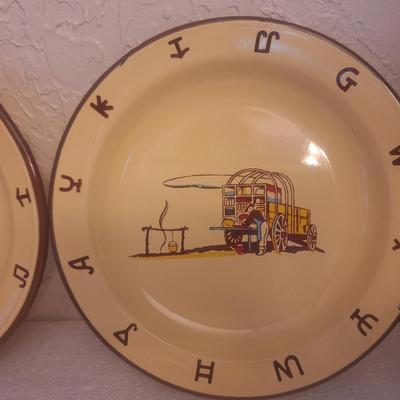 Monterrey wester ware plates