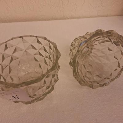 Fostoria pineapple dish