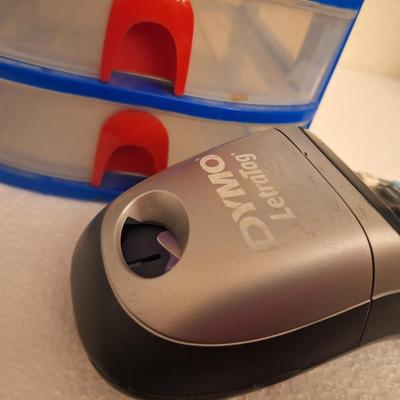 mini drawer organizer and dymo labler