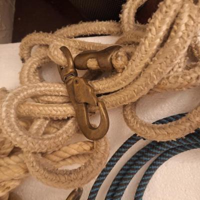 lead ropes and other ropes