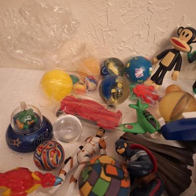 action figure and other toy bundle
