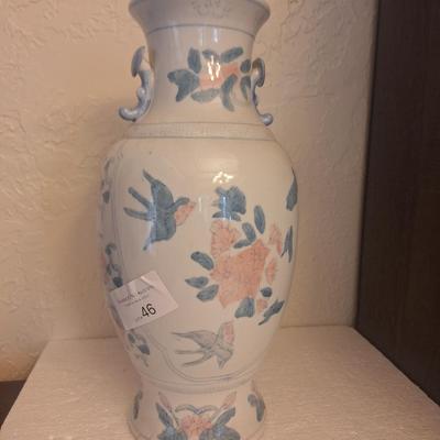 large porcelain vase