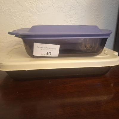 casserole dishes with lids