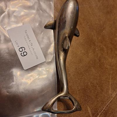 dolphin shaped bottle opener