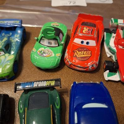pocket size toy cars from disney's cars