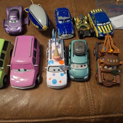 pocket size toy cars from disney's cars