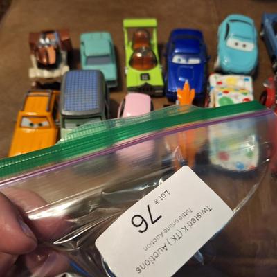 pocket size toy cars from disney's cars