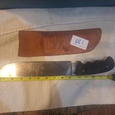 large fixed blade knife