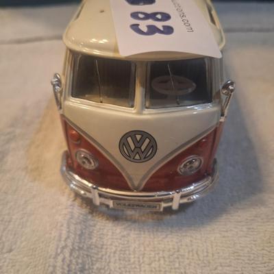 die cast metal VW van