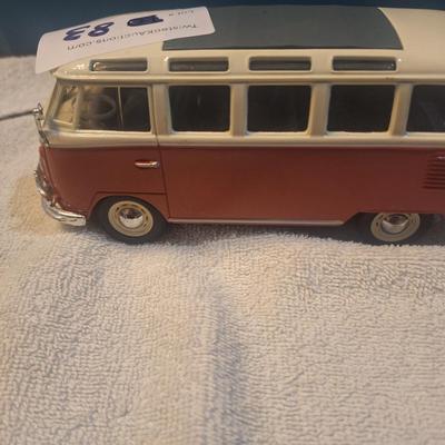 die cast metal VW van