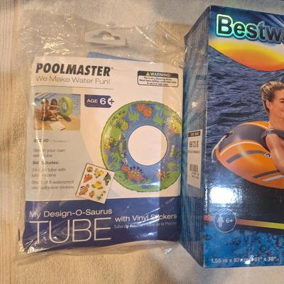 life raft and other floatie