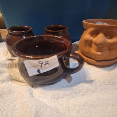 pottery pieces