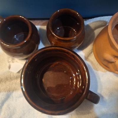 pottery pieces