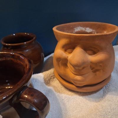 pottery pieces