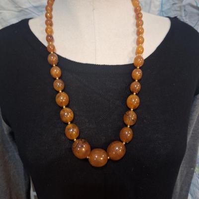vintage beaded necklace