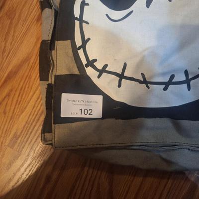 jack skellington carry bag- nightmare before christmas, large bag