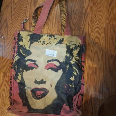 marilyn monroe canvas tote