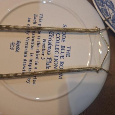 various blue plates, see photos for names and details