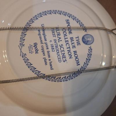 various blue plates, see photos for names and details